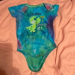 Newborn the dye onesie